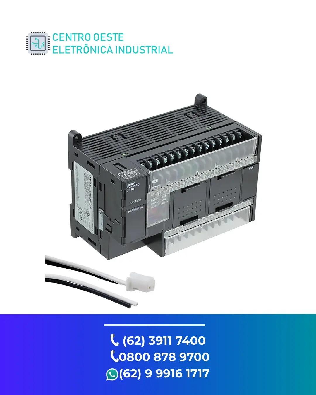 CONSERTO DE PLC OMRON CP1H GOIANIA