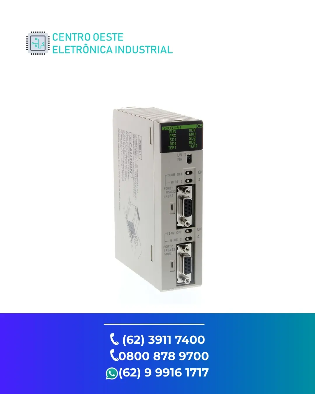 CONSERTO DE PLC OMRON CS1D GOIÁS