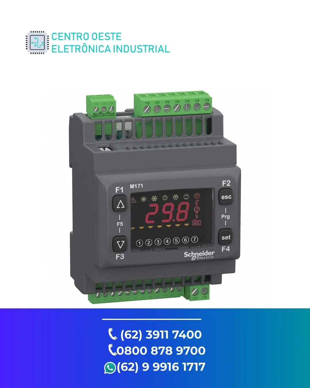 CONSERTO DE PLC SCHNEIDER MODICON M171 BRASIL