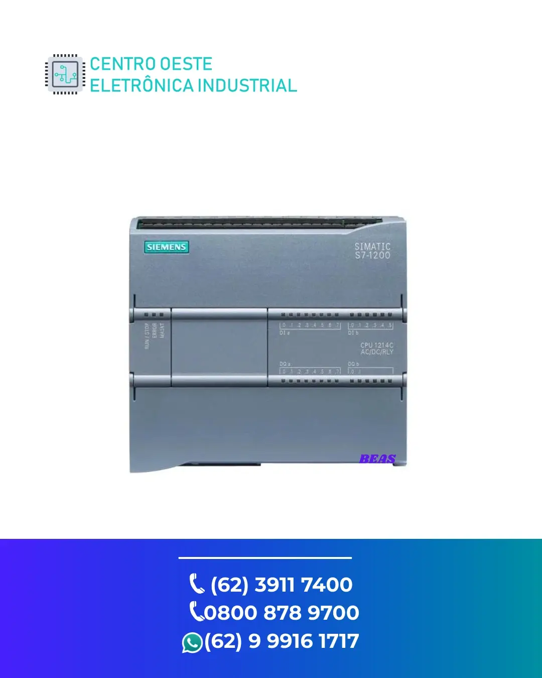 CONSERTO DE PLC SIEMENS S7 1200 GOIÁS