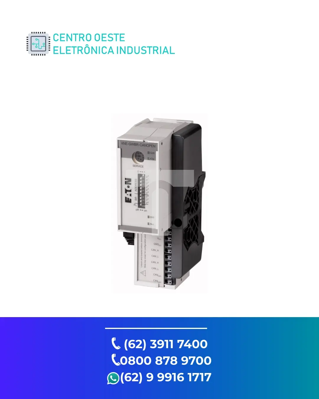 CONSERTO DE REDE EATON CANOPEN BRASIL