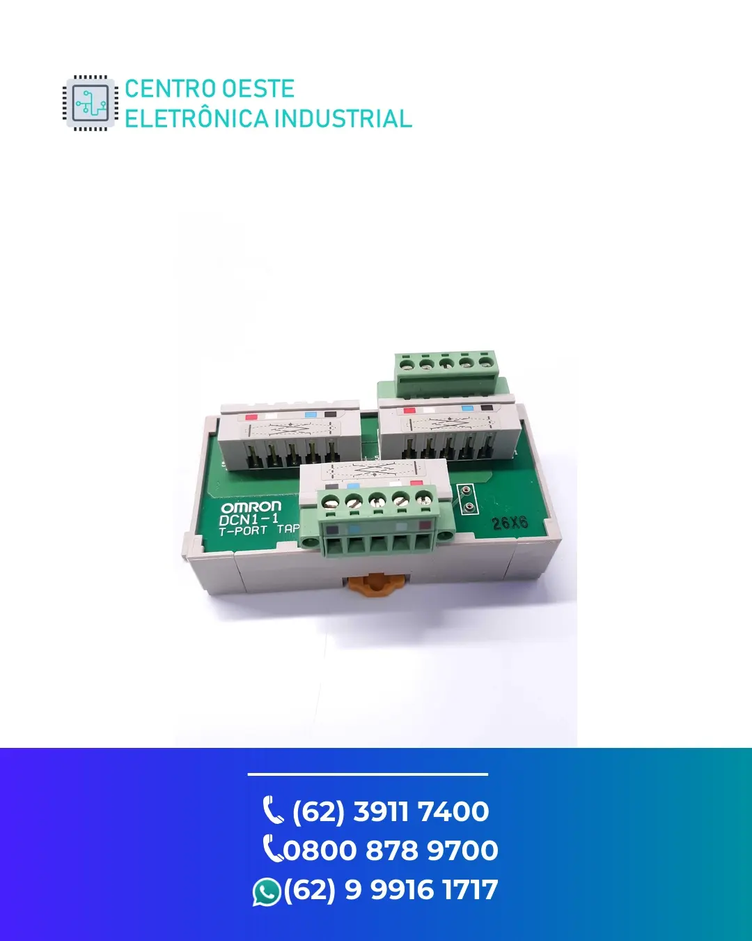CONSERTO DE REDE OMRON COMPOBUS GOIÁS