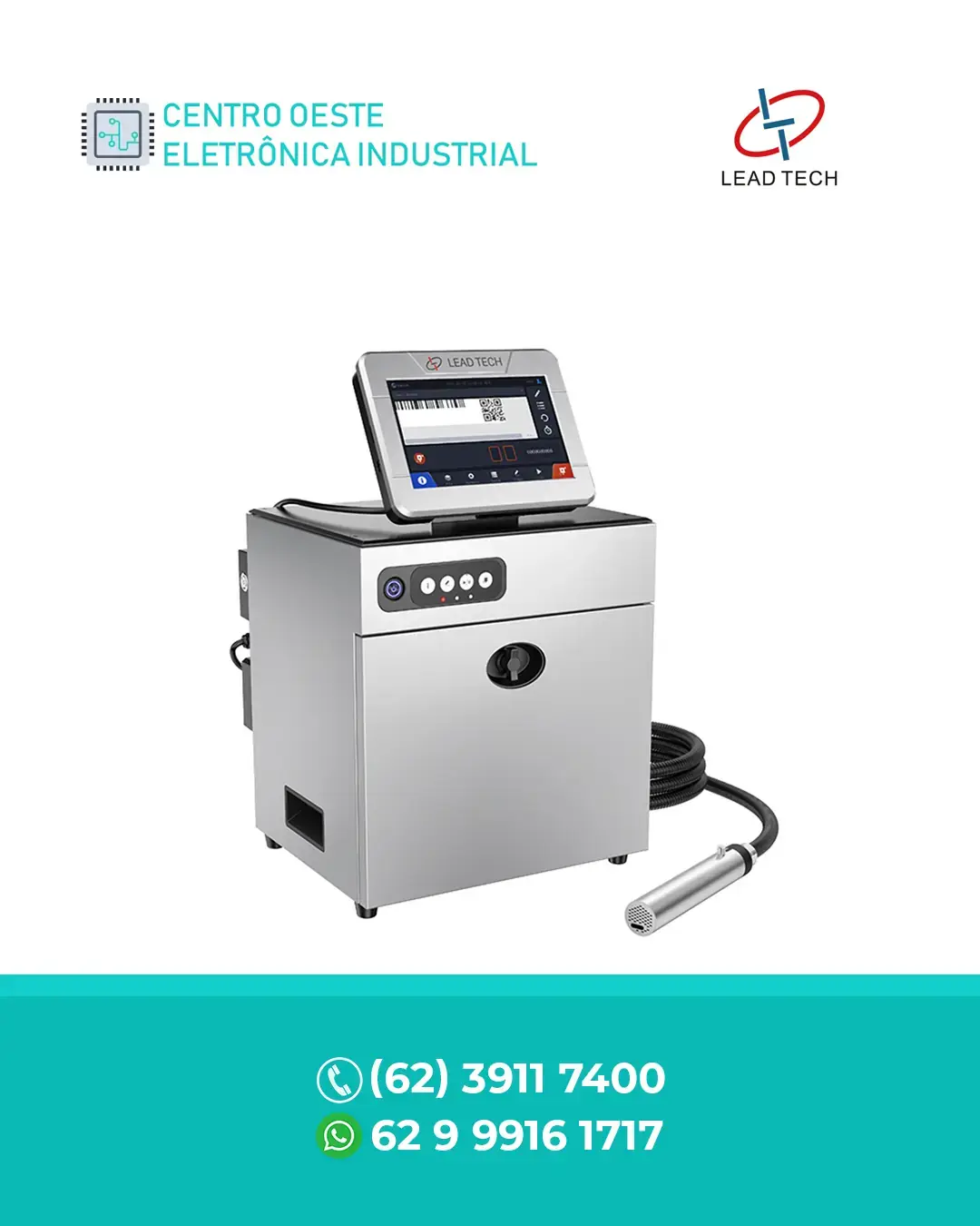 ASSISTÊNCIA TÉCNICA EQUIPAMENTOS IMPRESSORA CIJ MICRO I9 LEAD TECH BRASIL