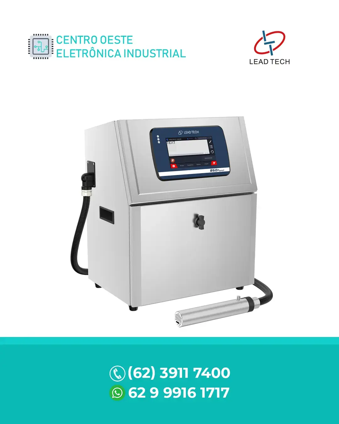 CONSERTO IMPRESSORA CIJ DE PIGMENTO LT860 LEAD TECH BRASIL